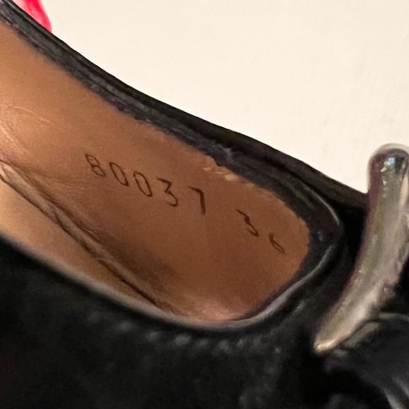 GIUSEPPE  ZANOTTI BLACK PATENT LEATHER FLATS - Picture 11 of 11